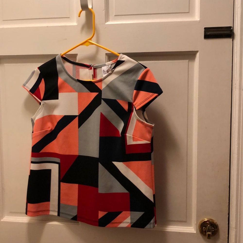 Knit top and matching skirt